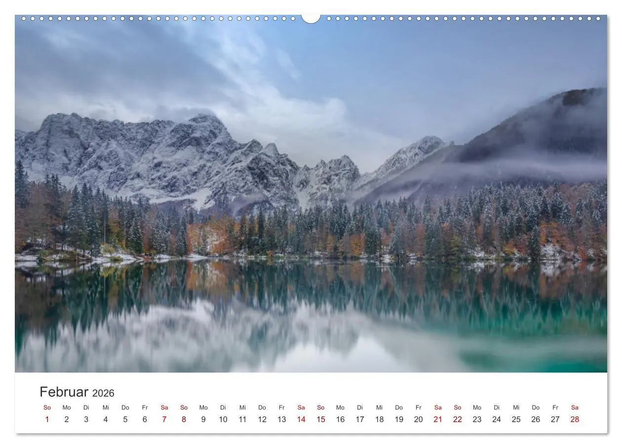 Bild: 9783457247334 | Bezaubernde Bergseen (Wandkalender 2026 DIN A2 quer), CALVENDO...