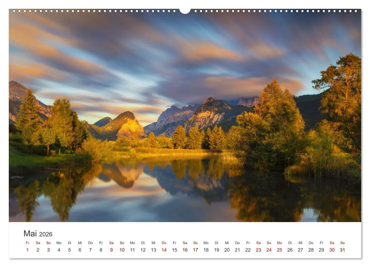 Bild: 9783457247334 | Bezaubernde Bergseen (Wandkalender 2026 DIN A2 quer), CALVENDO...