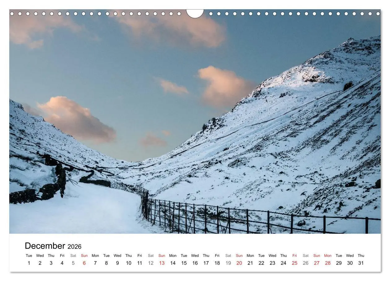Bild: 9783516577334 | The Lake District 2026 Calendar (Wall Calendar 2026 DIN A3...