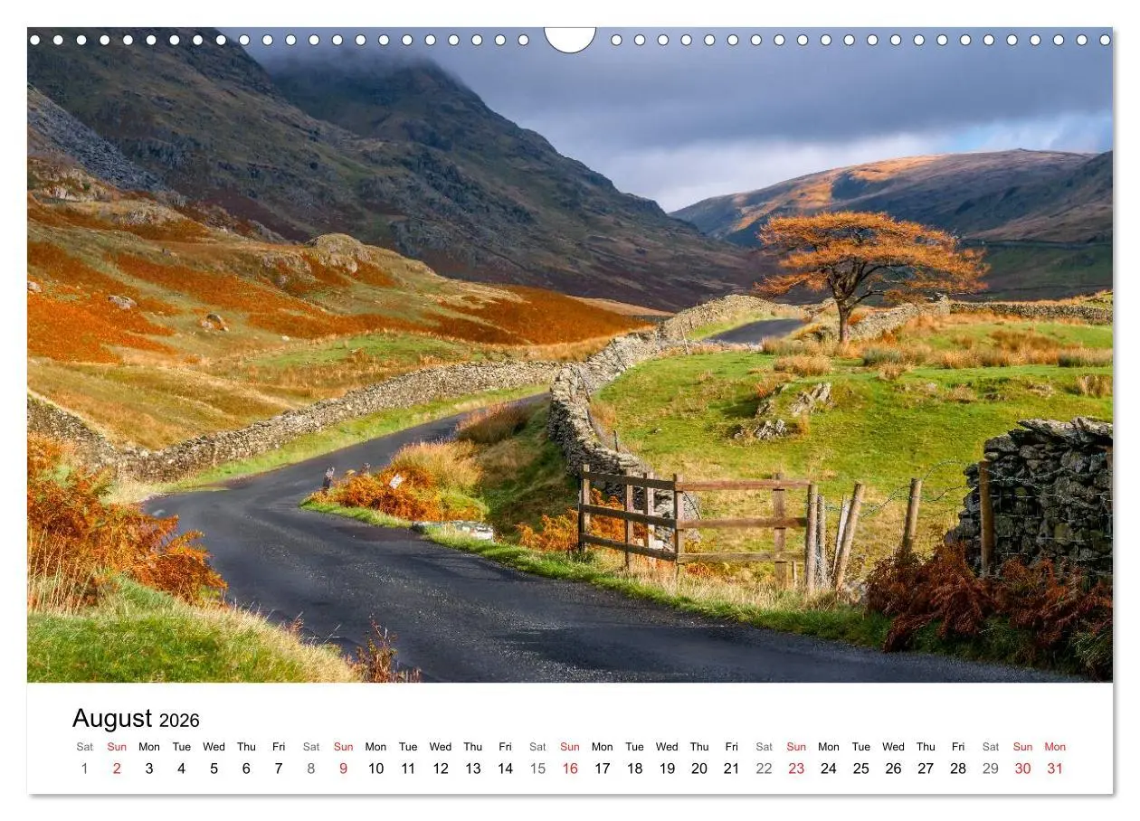 Bild: 9783516577334 | The Lake District 2026 Calendar (Wall Calendar 2026 DIN A3...