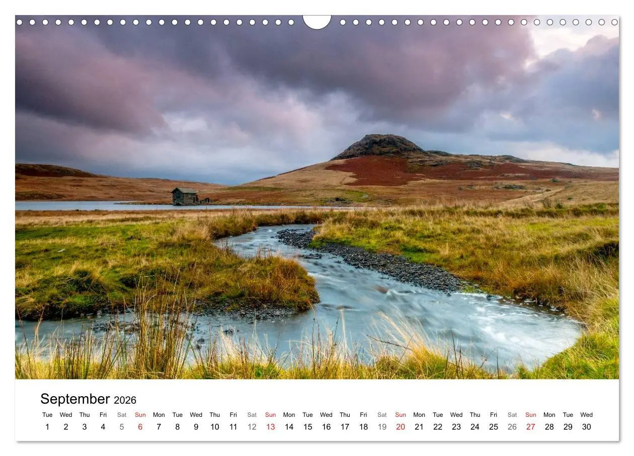 Bild: 9783516577334 | The Lake District 2026 Calendar (Wall Calendar 2026 DIN A3...