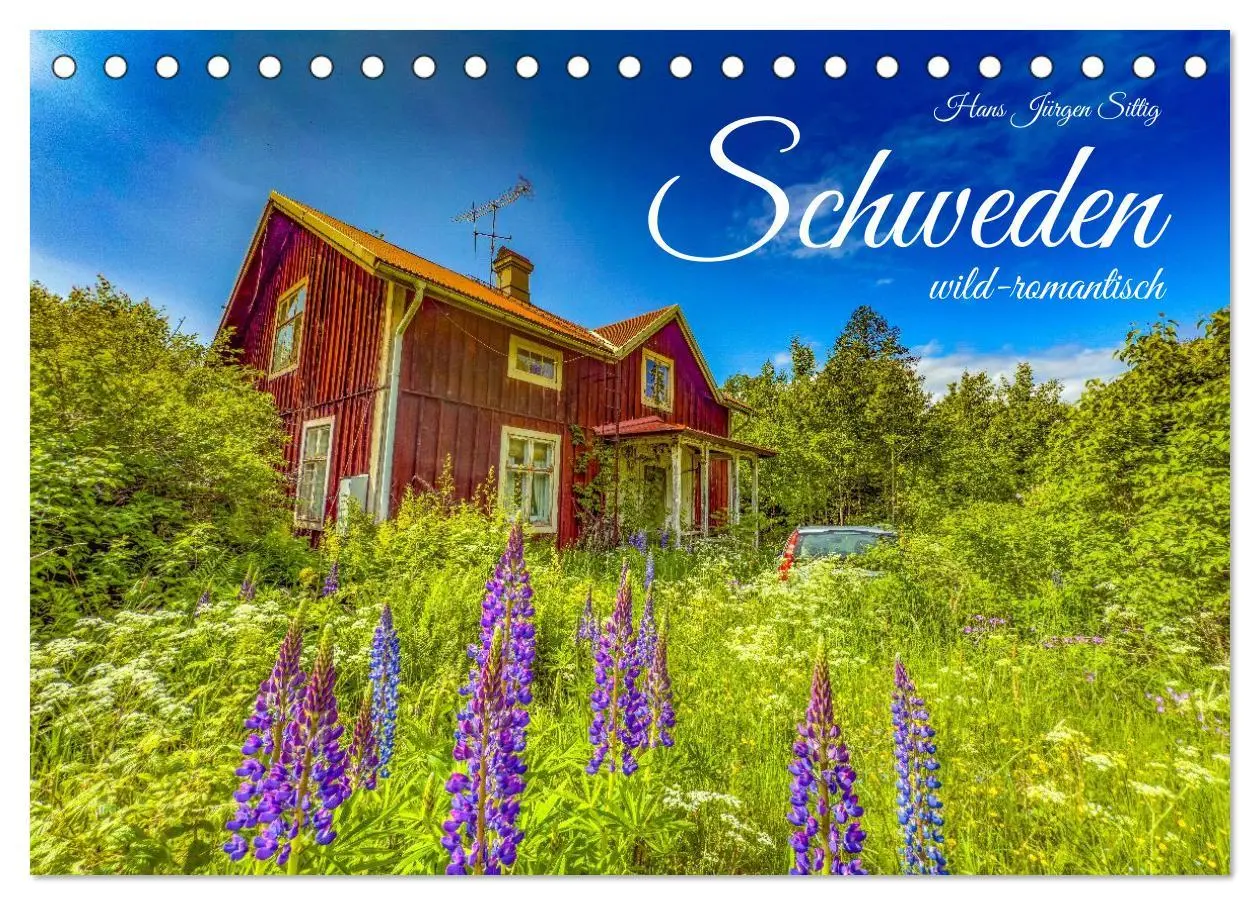 Cover: 9783516647334 | SCHWEDEN wild-romantisch (Tischkalender 2026 DIN A5 quer), CALVENDO...