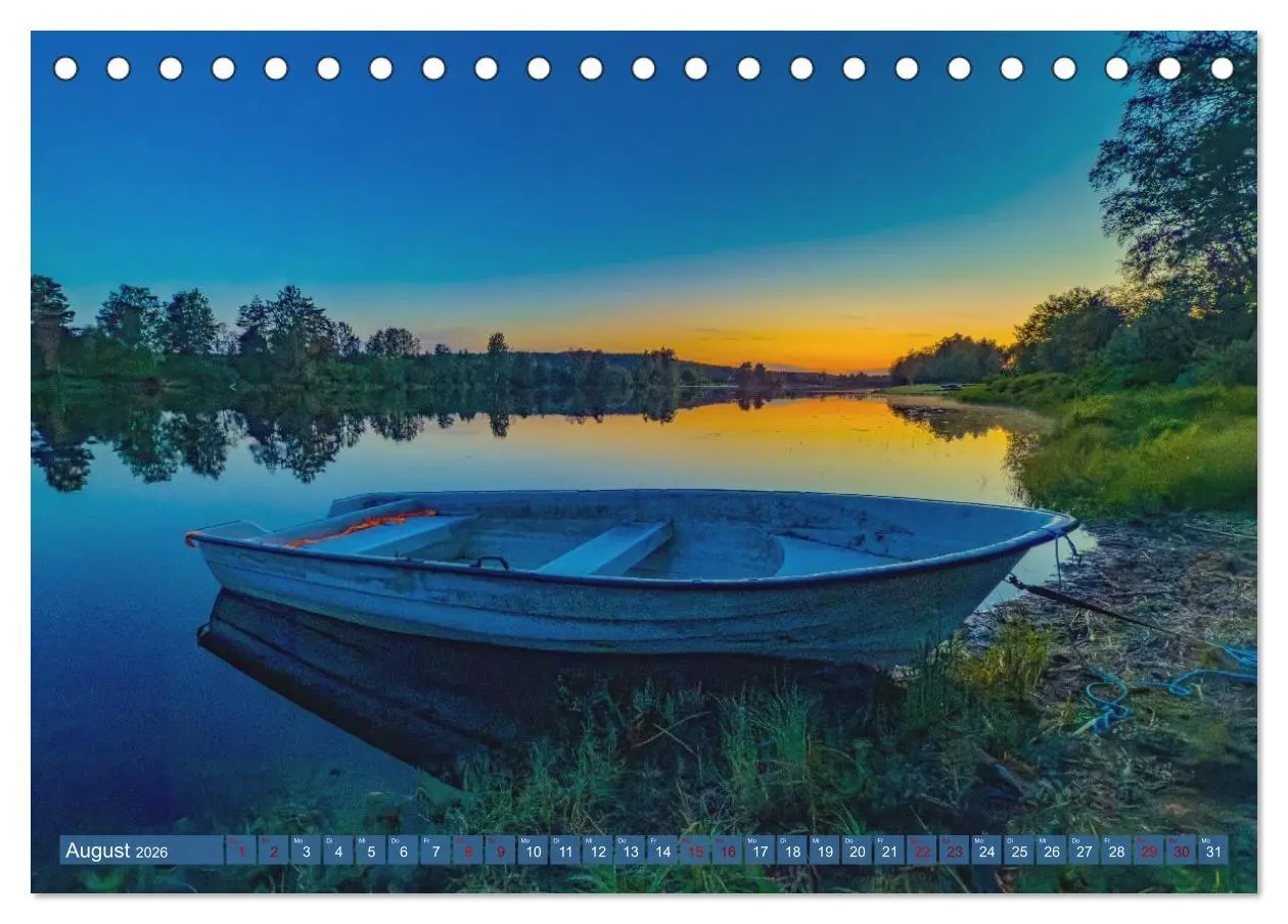 Bild: 9783516647334 | SCHWEDEN wild-romantisch (Tischkalender 2026 DIN A5 quer), CALVENDO...