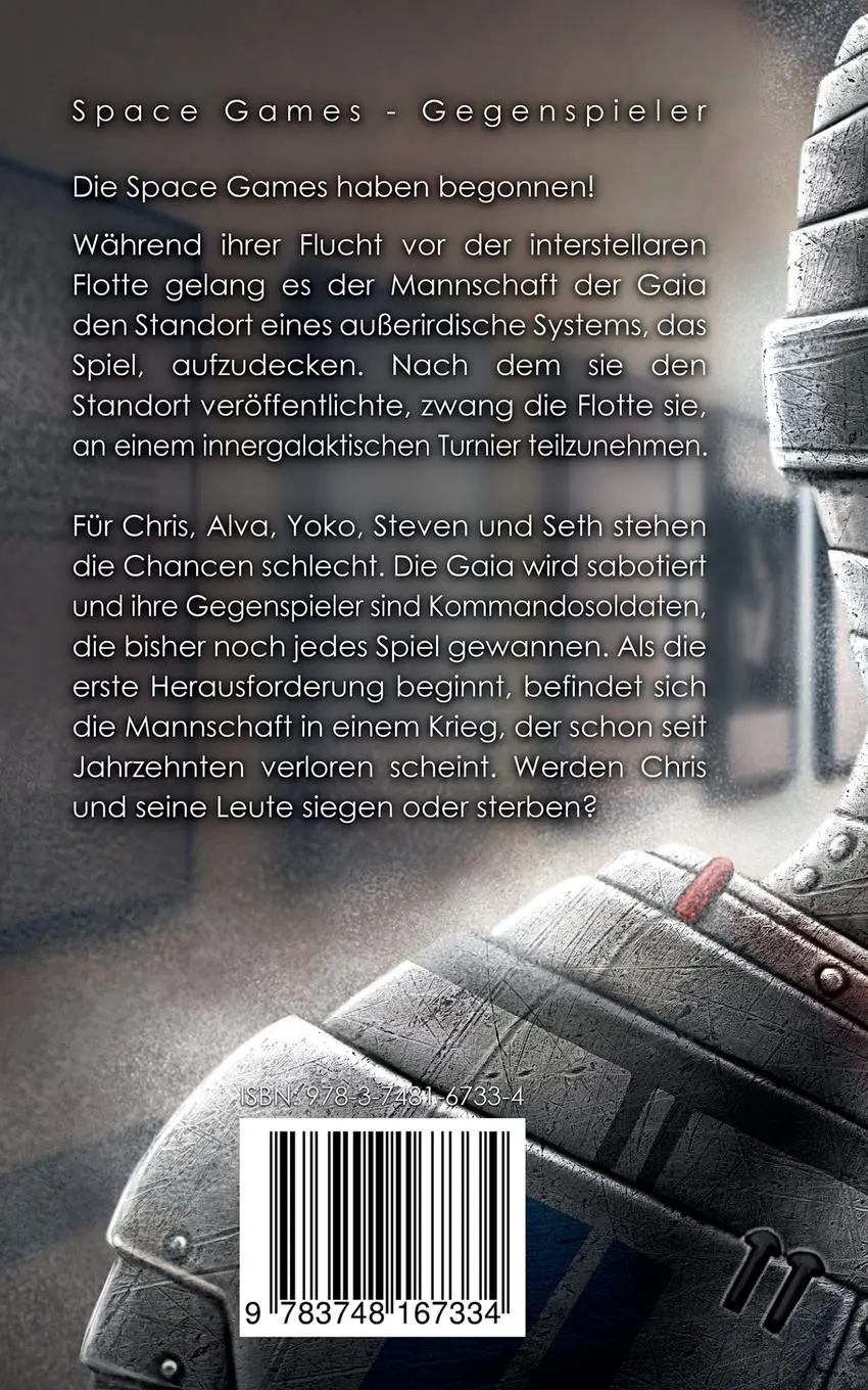 Rückseite: 9783748167334 | Space Games - Gegenspieler | Band 2 | Niko Herwegh | Taschenbuch