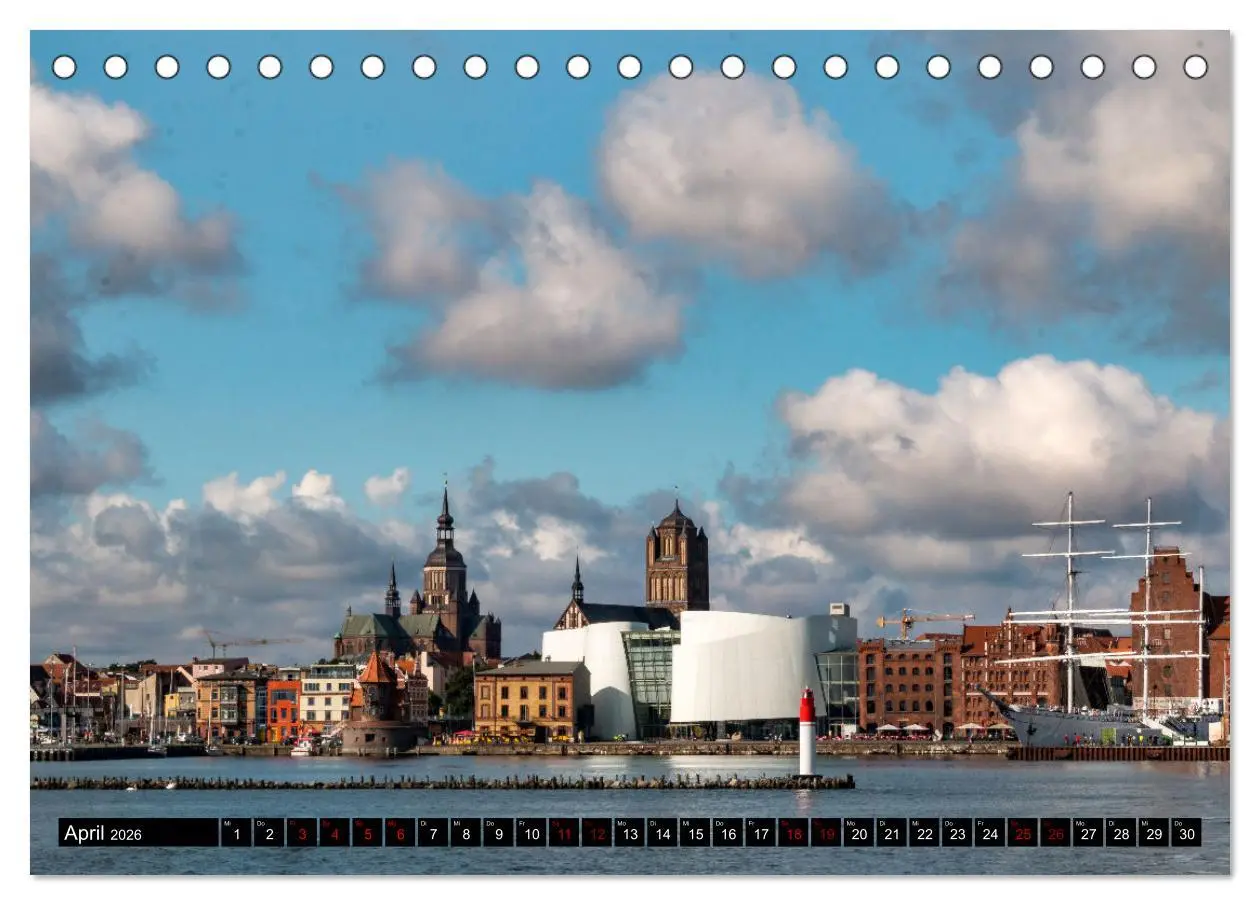 Bild: 9783457617434 | Stralsund, Eine Perle an der Ostsee (Tischkalender 2026 DIN A5...