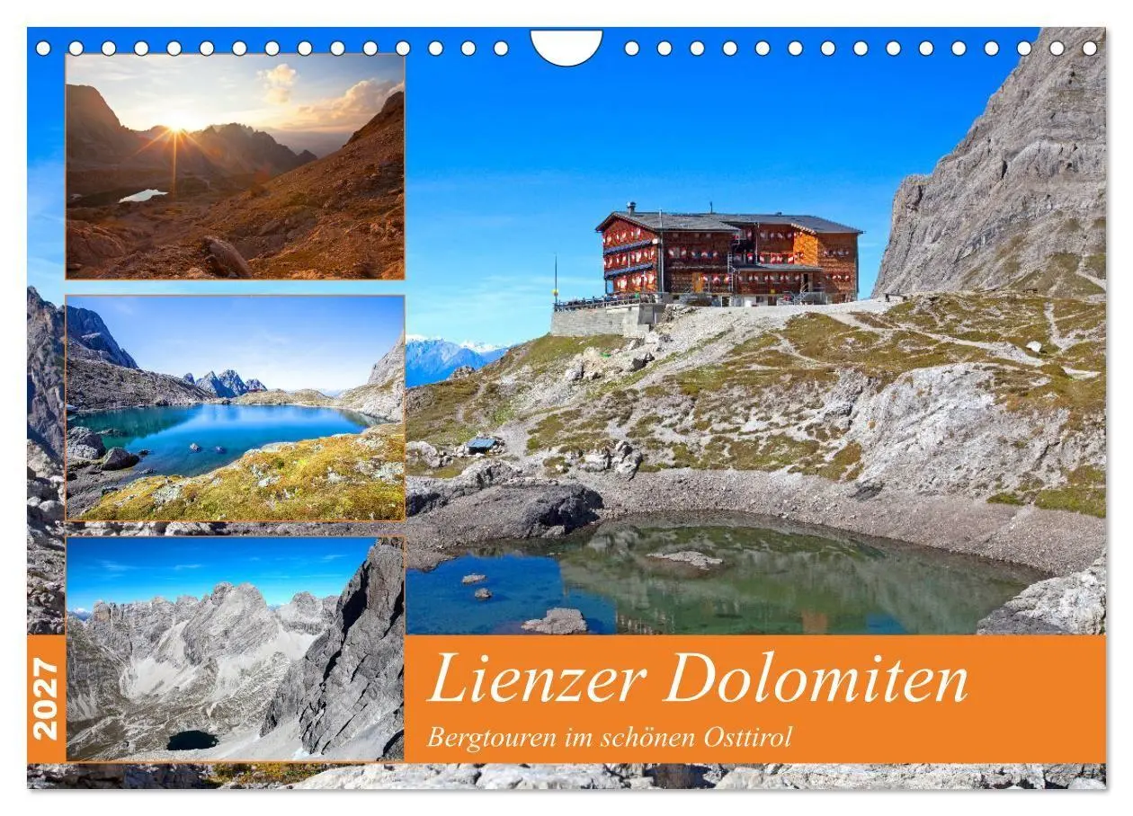Cover: 9783569587434 | Lienzer Dolomiten (Wandkalender 2027 DIN A4 quer), CALVENDO...