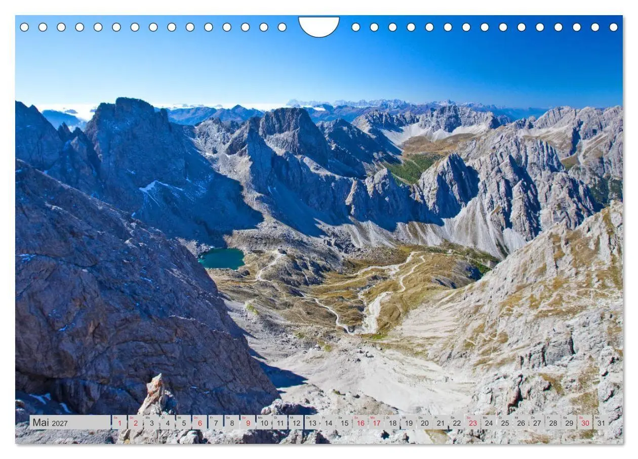 Bild: 9783569587434 | Lienzer Dolomiten (Wandkalender 2027 DIN A4 quer), CALVENDO...
