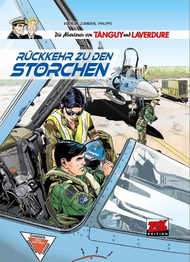 Cover: 9783949987434 | Die Abenteuer von Tanguy &amp; Laverdure 26 HC | Rückkehr zu den Störchen