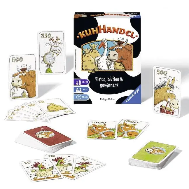 Bild: 4005556207534 | Kuhhandel | Bieten, bluffen &amp; gewinnen! | Spiel | 20753 | Deutsch