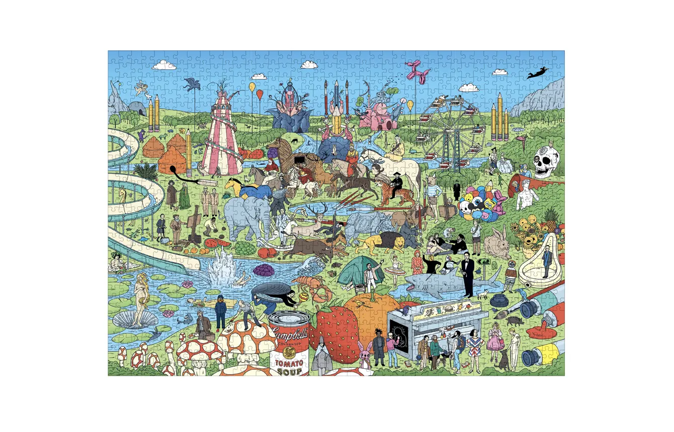 Bild: 9781786277534 | Pop Art Puzzle | Make the Jigsaw and Spot the Artists | Andrew Rae