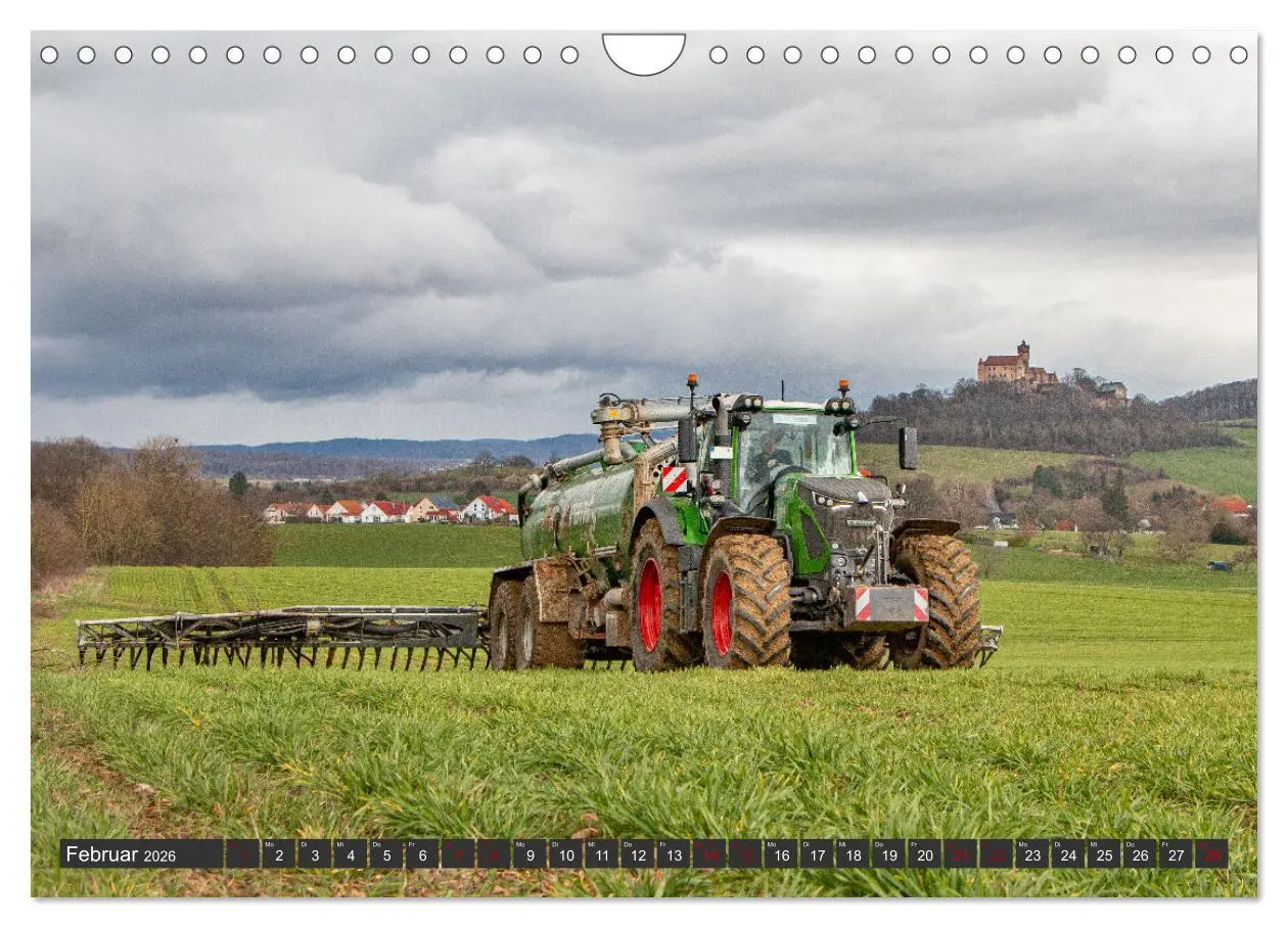 Bild: 9783457607534 | Landtechnik im Einsatz (Wandkalender 2026 DIN A4 quer), CALVENDO...