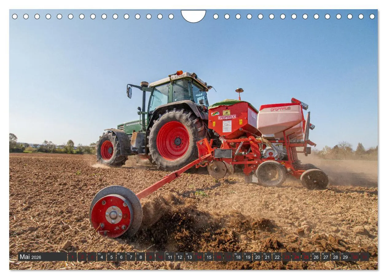 Bild: 9783457607534 | Landtechnik im Einsatz (Wandkalender 2026 DIN A4 quer), CALVENDO...