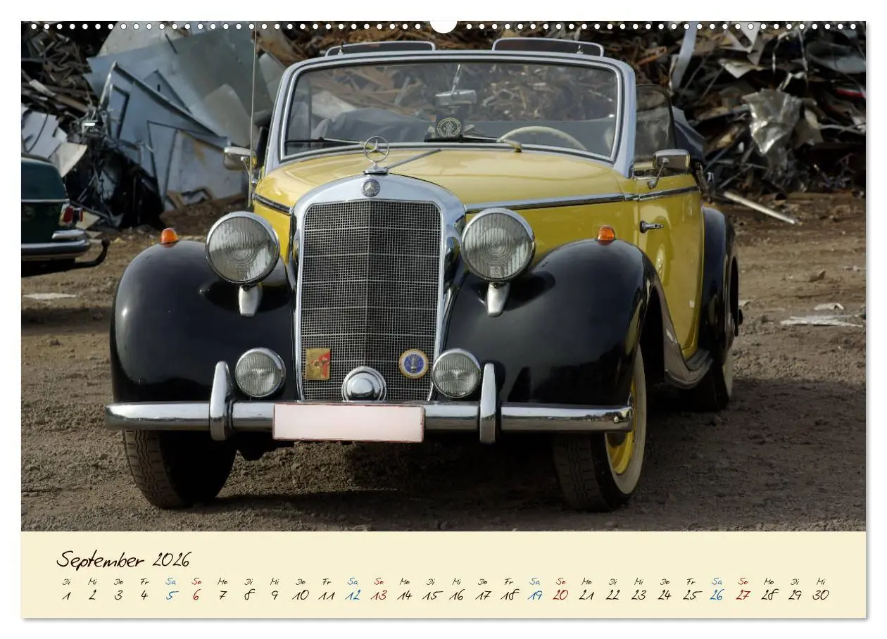 Bild: 9783457917534 | Klassiker mit Stern (Wandkalender 2026 DIN A2 quer), CALVENDO...