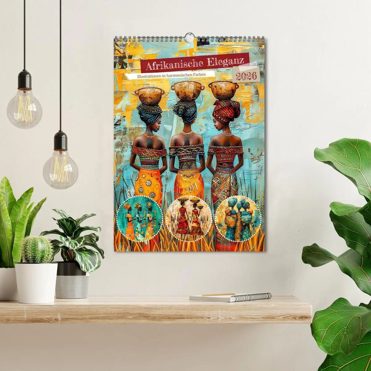 Bild: 9783516247534 | Afrikanische Eleganz - Illustrationen in harmonischen Farben...
