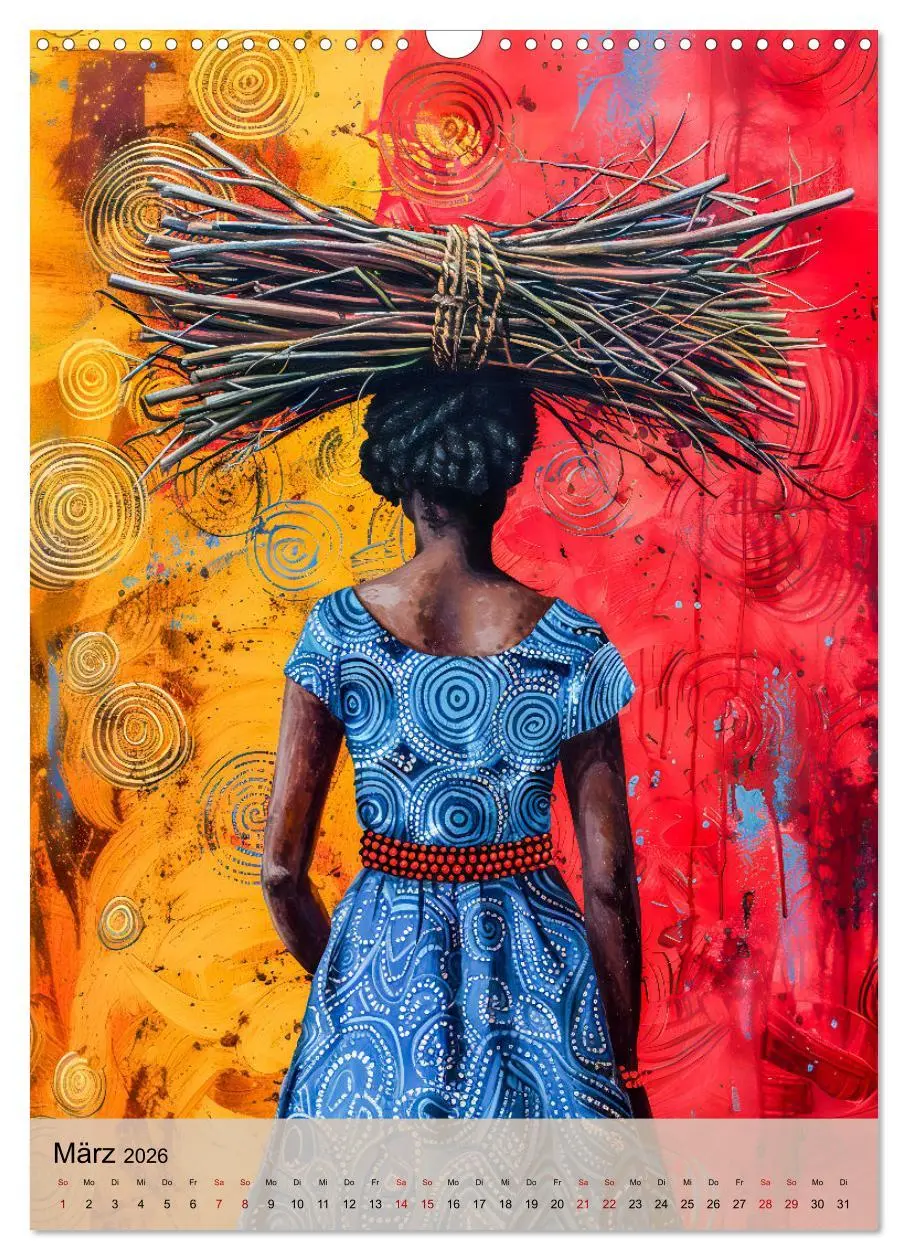 Bild: 9783516247534 | Afrikanische Eleganz - Illustrationen in harmonischen Farben...