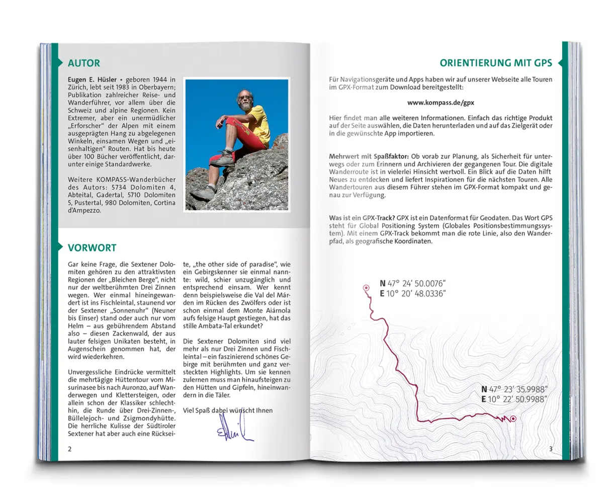 Rückseite: 9783991217534 | KOMPASS Wanderführer Sextner Dolomiten, Naturpark Drei Zinnen -...