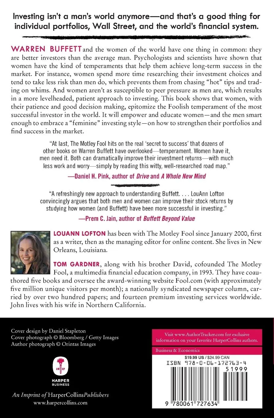 Rückseite: 9780061727634 | Warren Buffett Invests Like a Girl | The Motley Fool | Taschenbuch