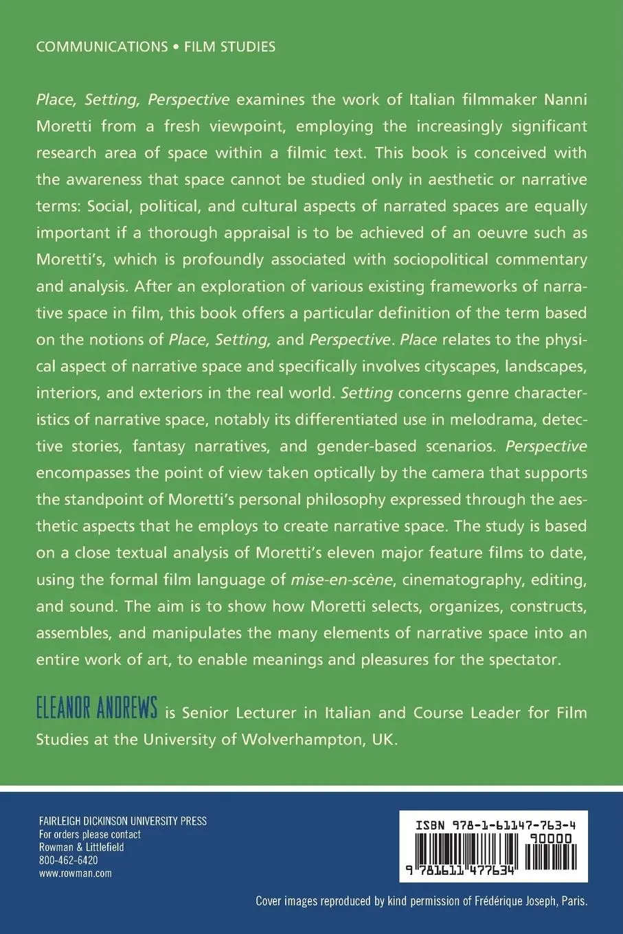 Rückseite: 9781611477634 | Place, Setting, Perspective | Eleanor Andrews | Taschenbuch | Englisch