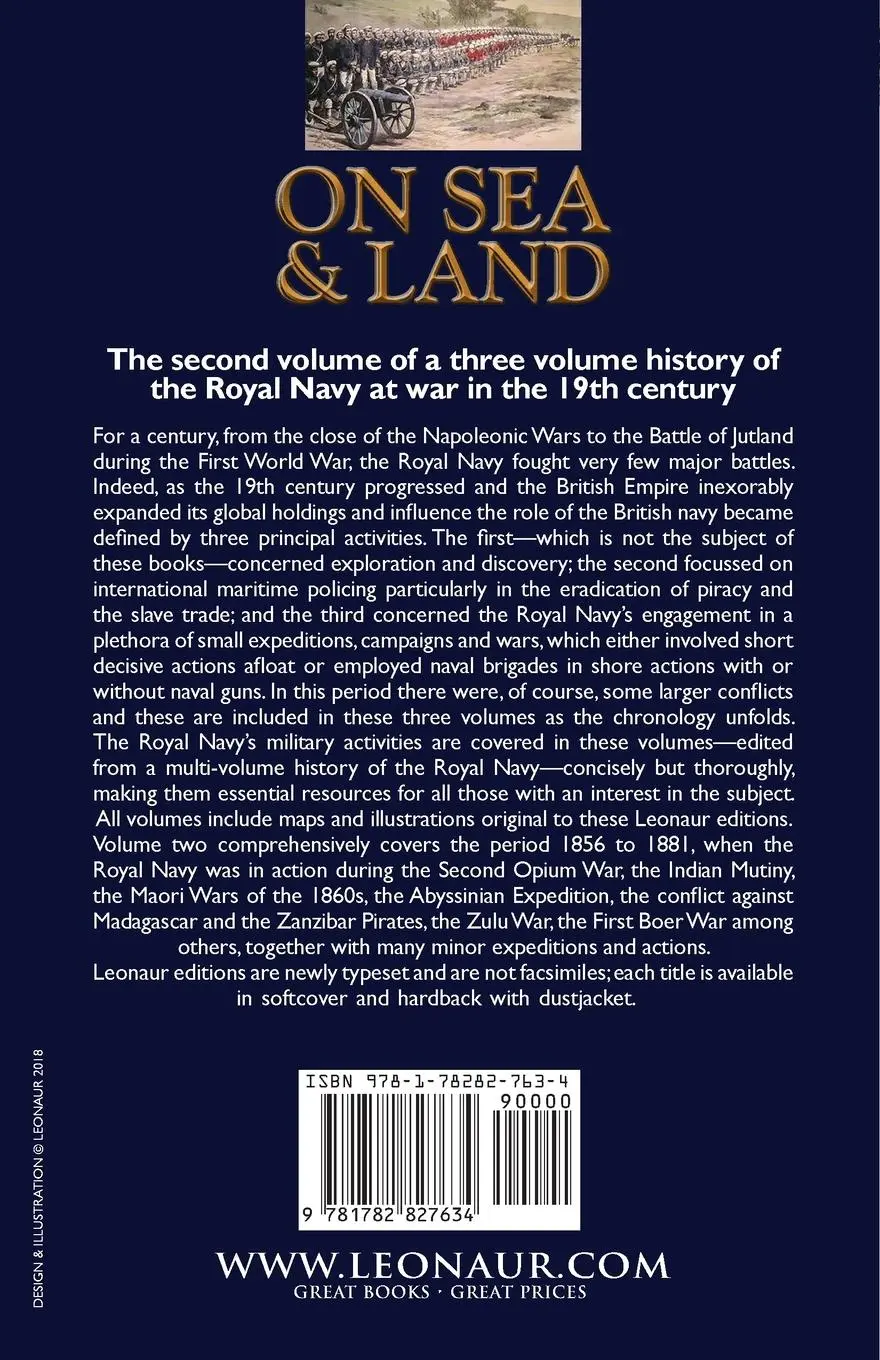 Rückseite: 9781782827634 | On Sea &amp; Land | William Laird Clowes | Taschenbuch | Englisch | 2018