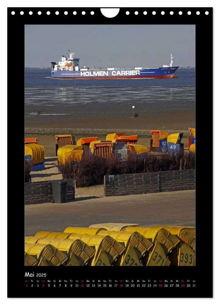 Bild: 9783457077634 | Cuxhaven (Wandkalender 2025 DIN A4 hoch), CALVENDO Monatskalender