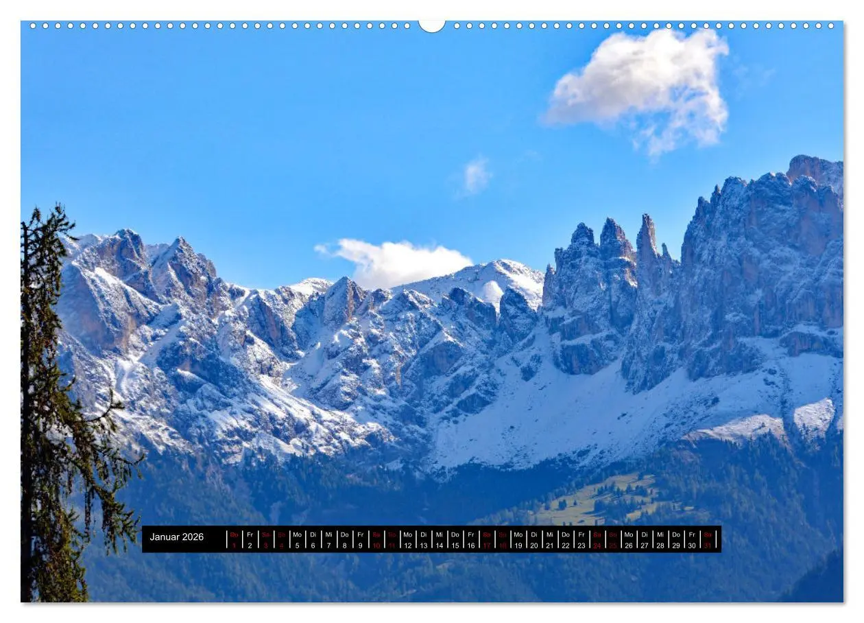Bild: 9783457457634 | Dolomiten - Latemar und Rosengarten (hochwertiger Premium...