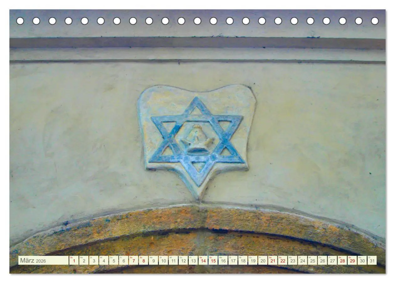 Bild: 9783457527634 | Prag. Jüdischer Friedhof und Synagogen (Tischkalender 2026 DIN A5...