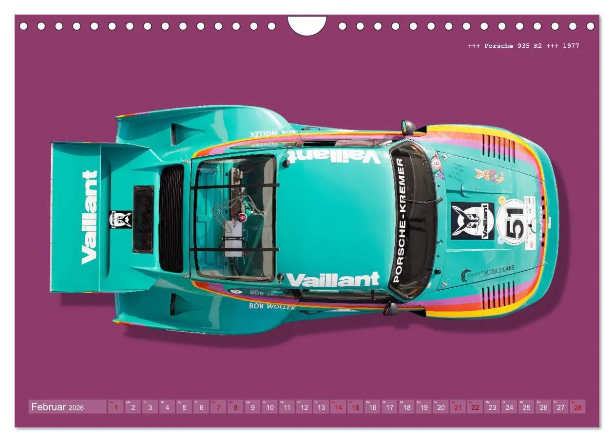 Bild: 9783457697634 | Tourenwagen Classics (Wandkalender 2026 DIN A4 quer), CALVENDO...