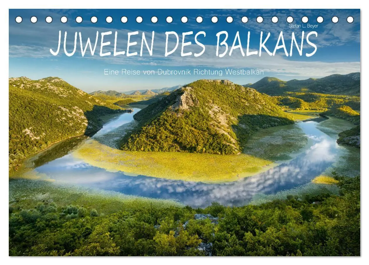 Cover: 9783457837634 | Juwelen des Balkans (Tischkalender 2026 DIN A5 quer), CALVENDO...
