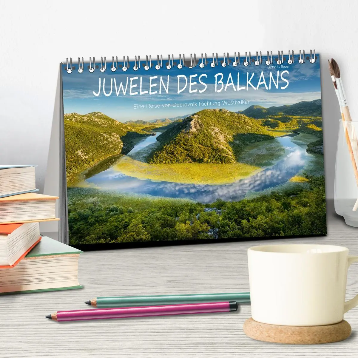 Bild: 9783457837634 | Juwelen des Balkans (Tischkalender 2026 DIN A5 quer), CALVENDO...