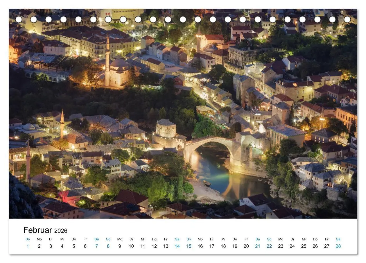 Bild: 9783457837634 | Juwelen des Balkans (Tischkalender 2026 DIN A5 quer), CALVENDO...