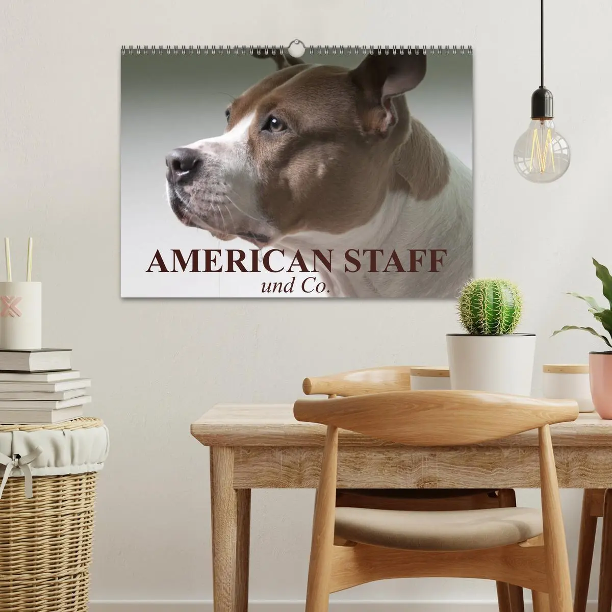 Bild: 9783516097634 | American Staff und Co. (Wandkalender 2026 DIN A3 quer), CALVENDO...