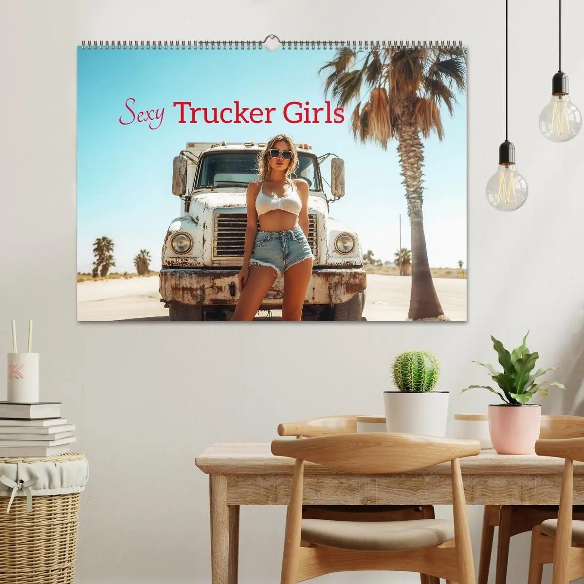Bild: 9783569017634 | Sexy Trucker Girls (Wandkalender 2027 DIN A2 quer), CALVENDO...