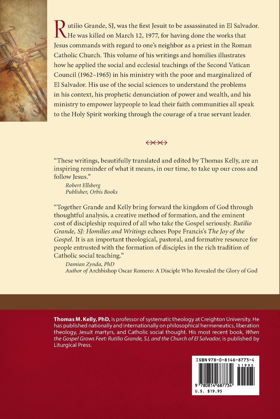 Rückseite: 9780814687734 | Rutilio Grande, Sj | Homilies and Writings | Rutilio Grande | Buch