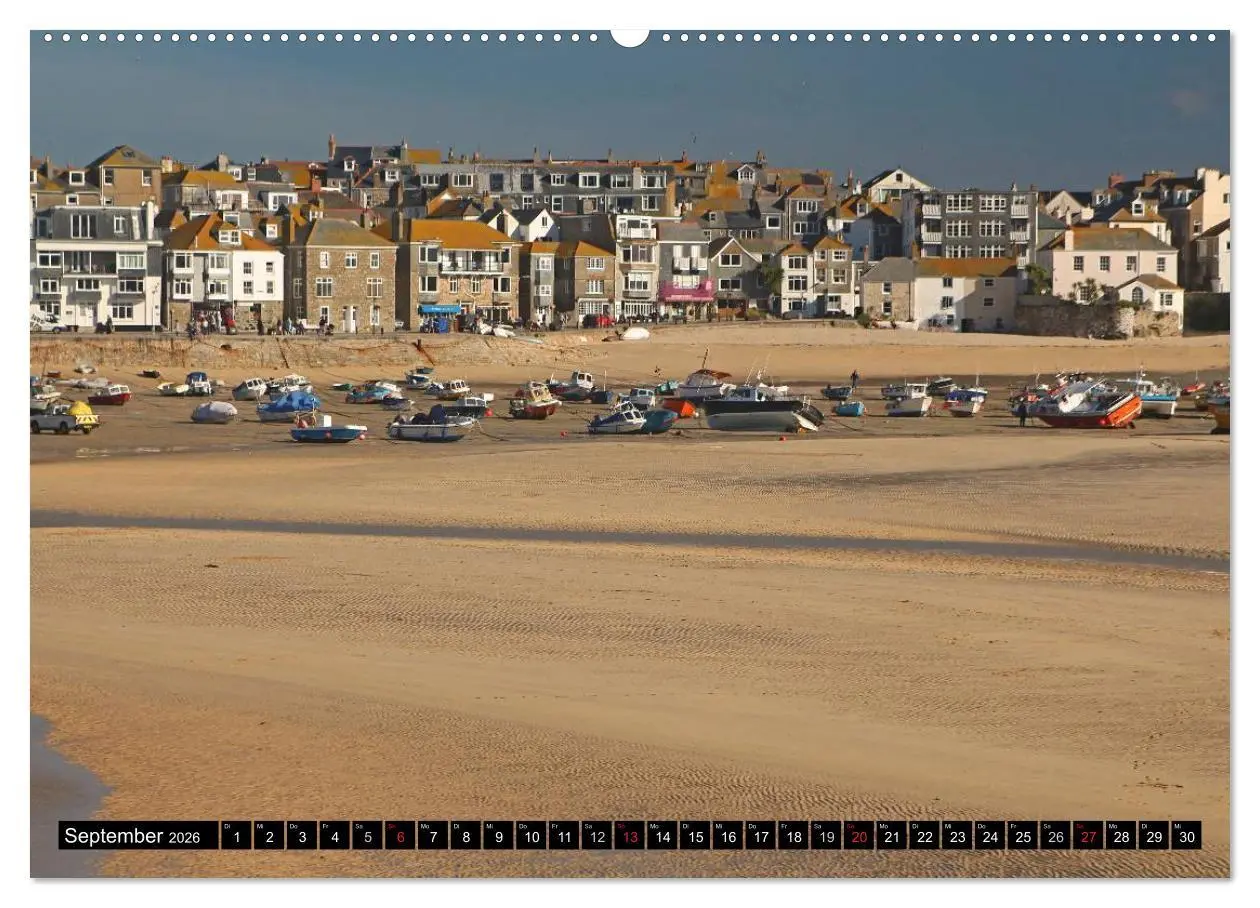 Bild: 9783457997734 | Cornwall - Devon Somerset Dorset (hochwertiger Premium Wandkalender...