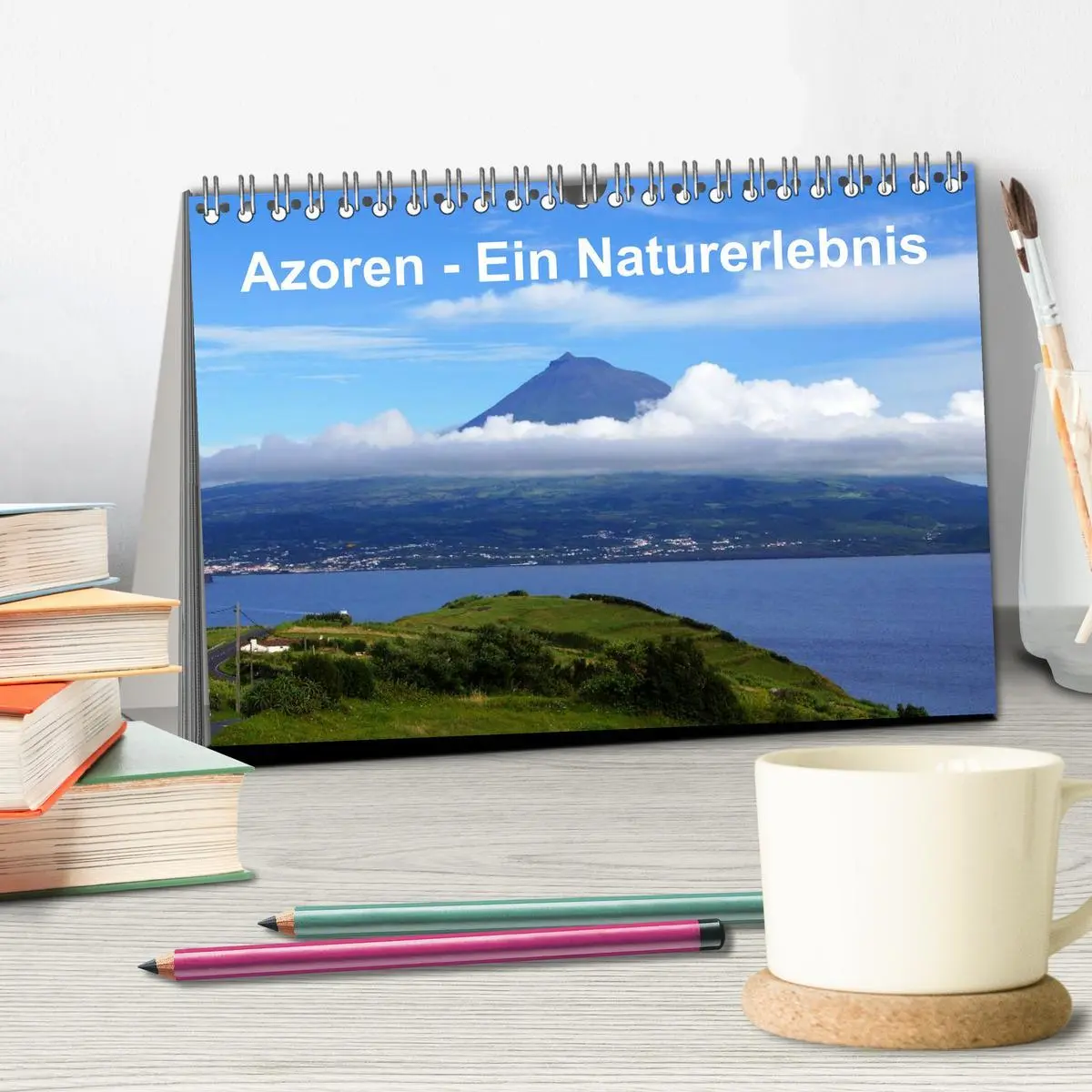 Bild: 9783516087734 | Azoren - Ein Naturerlebnis (Tischkalender 2026 DIN A5 quer),...
