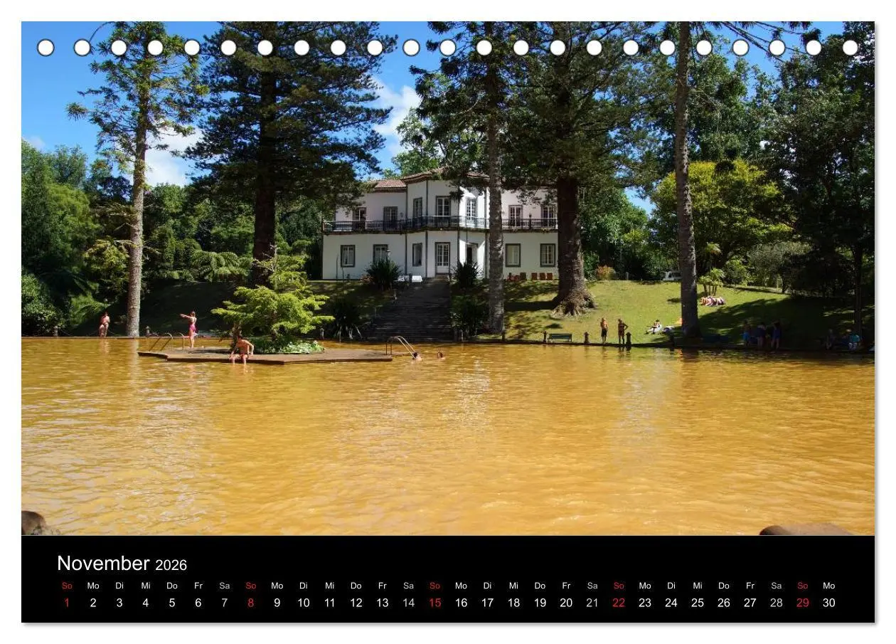 Bild: 9783516087734 | Azoren - Ein Naturerlebnis (Tischkalender 2026 DIN A5 quer),...