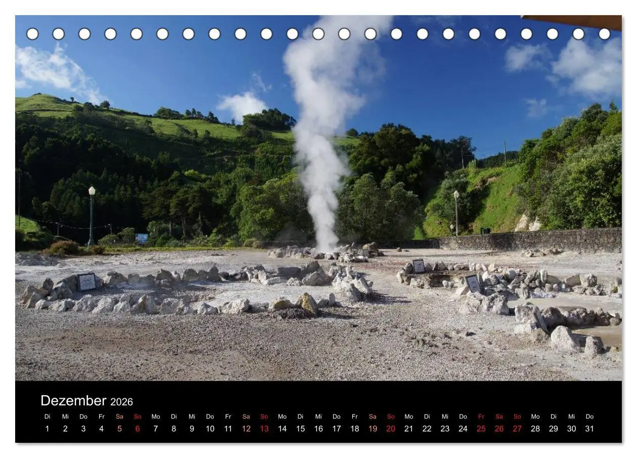 Bild: 9783516087734 | Azoren - Ein Naturerlebnis (Tischkalender 2026 DIN A5 quer),...