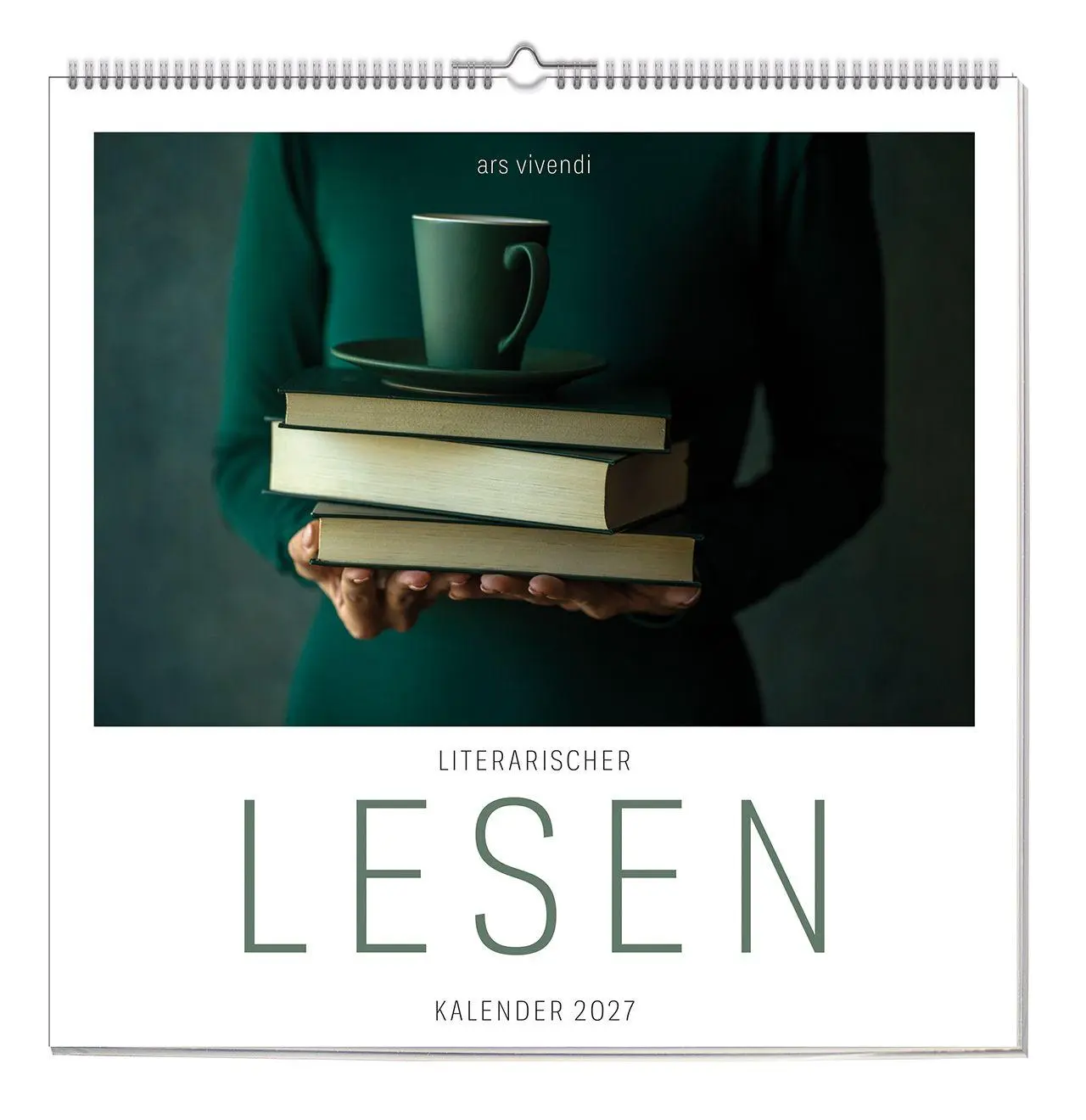 Cover: 9783747207734 | Literarischer Lesen Kalender 2027 | Wandkalender | Vivendi Ars | 12 S.