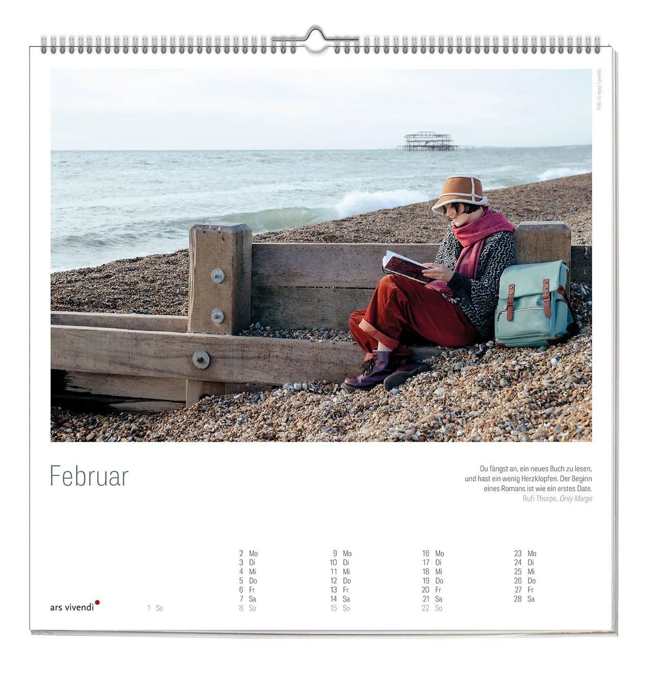 Bild: 9783747207734 | Literarischer Lesen Kalender 2027 | Wandkalender | Vivendi Ars | 12 S.