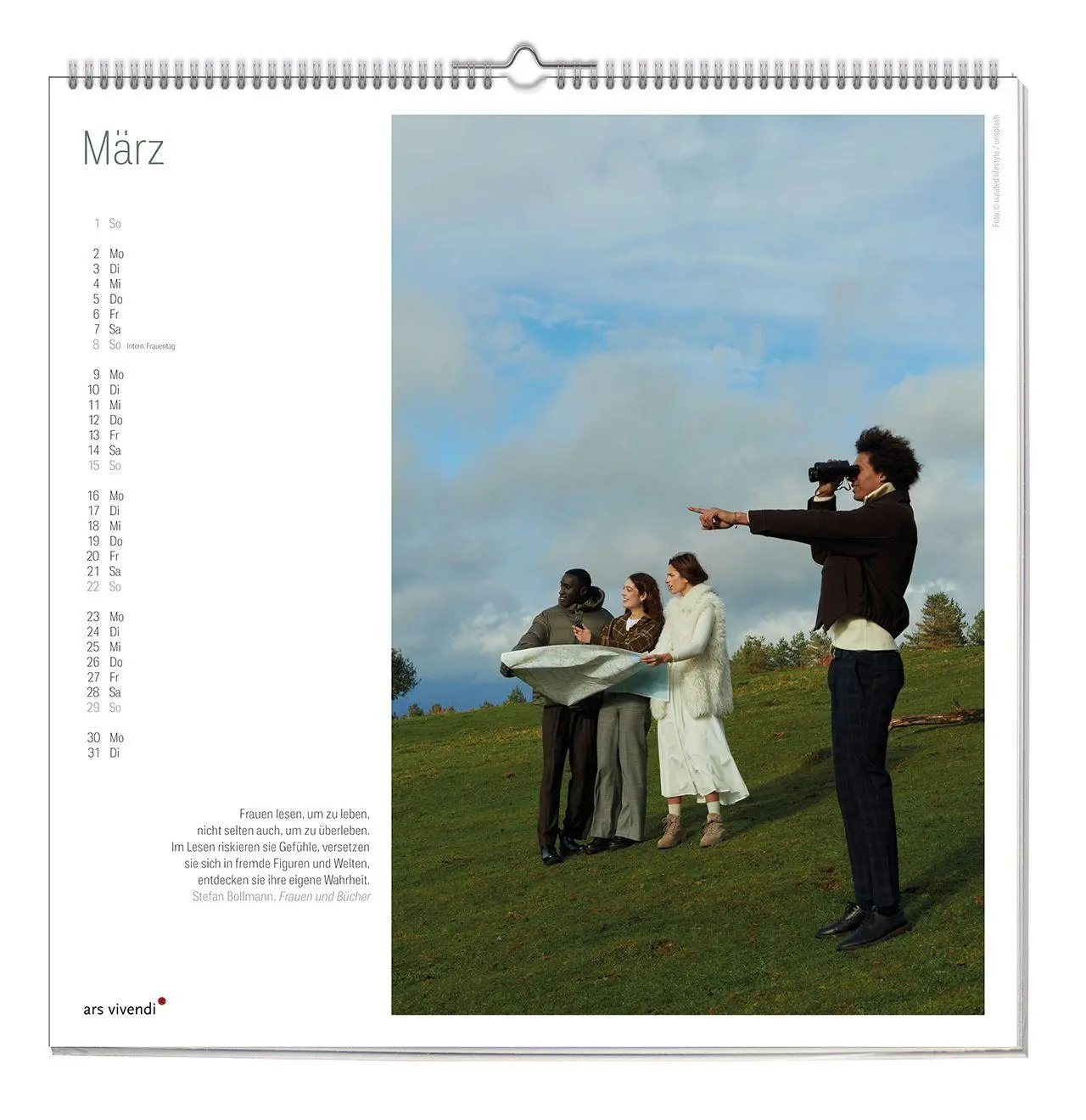 Bild: 9783747207734 | Literarischer Lesen Kalender 2027 | Wandkalender | Vivendi Ars | 12 S.