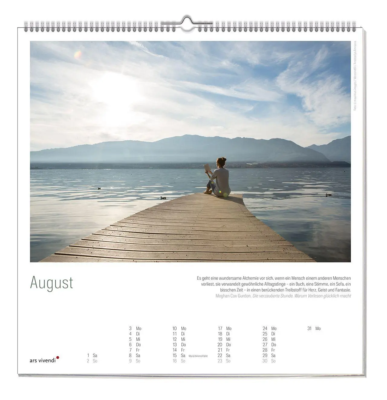 Bild: 9783747207734 | Literarischer Lesen Kalender 2027 | Wandkalender | Vivendi Ars | 12 S.