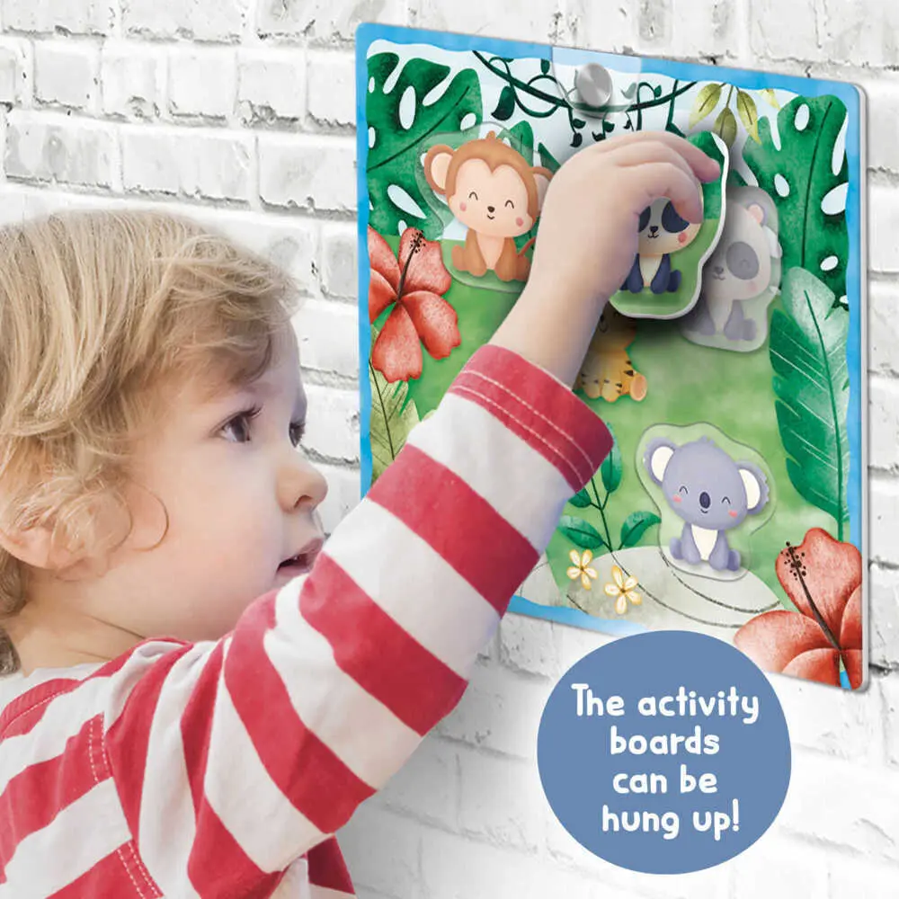 Bild: 8008324107834 | MONTESSORI BABY SOFT fühl Tafeln | Spiel | Kartonschachtel | 107834