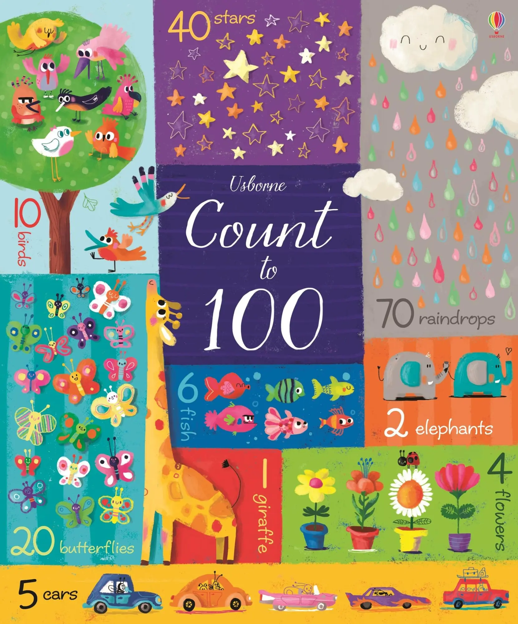 Cover: 9781409597834 | Count to 100 | Felicity Brooks | Big Books | Papp-Bilderbuch | 2016