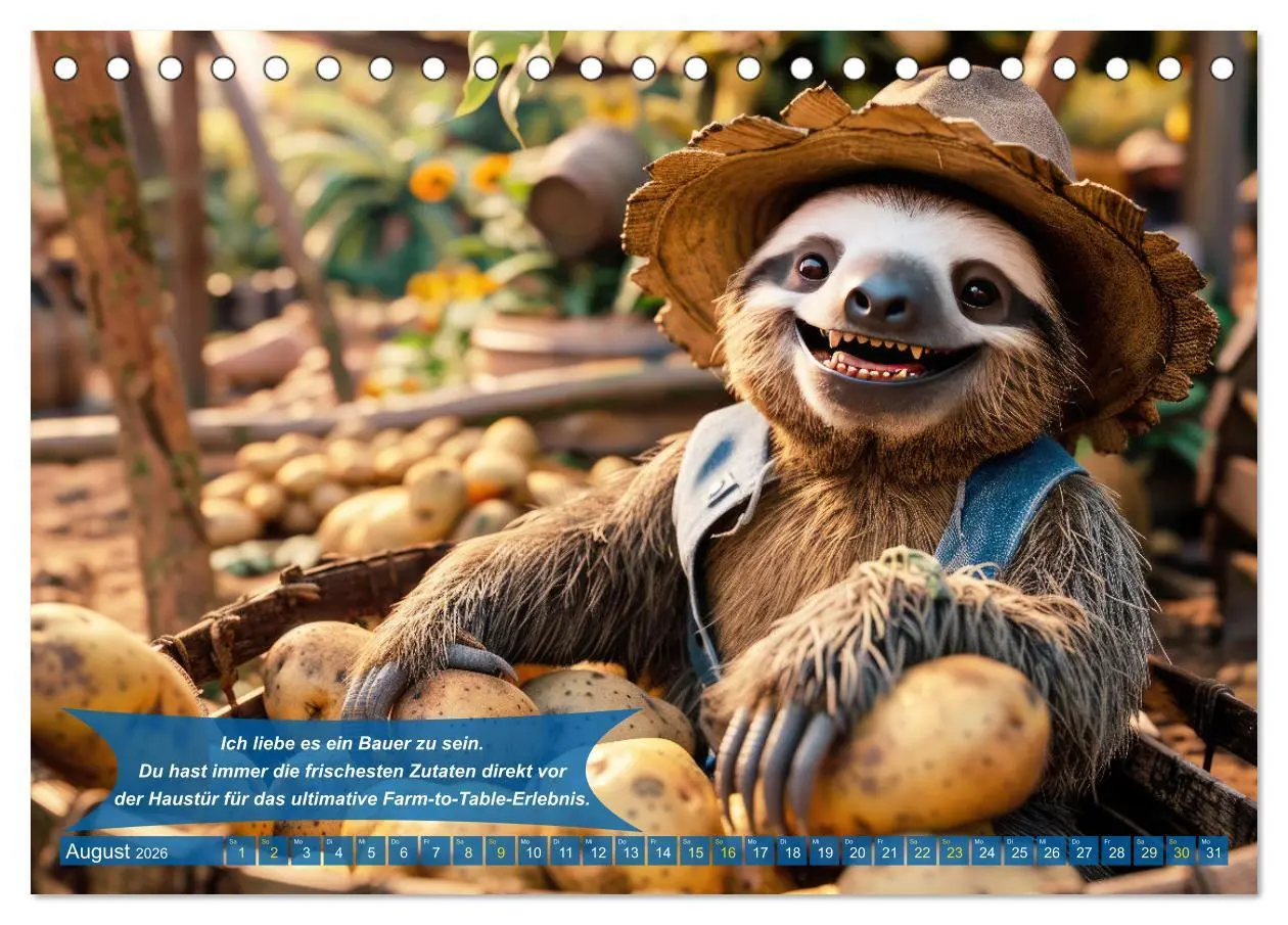 Bild: 9783457367834 | Der tierisch lustige Bauern-Kalender (Tischkalender 2026 DIN A5...