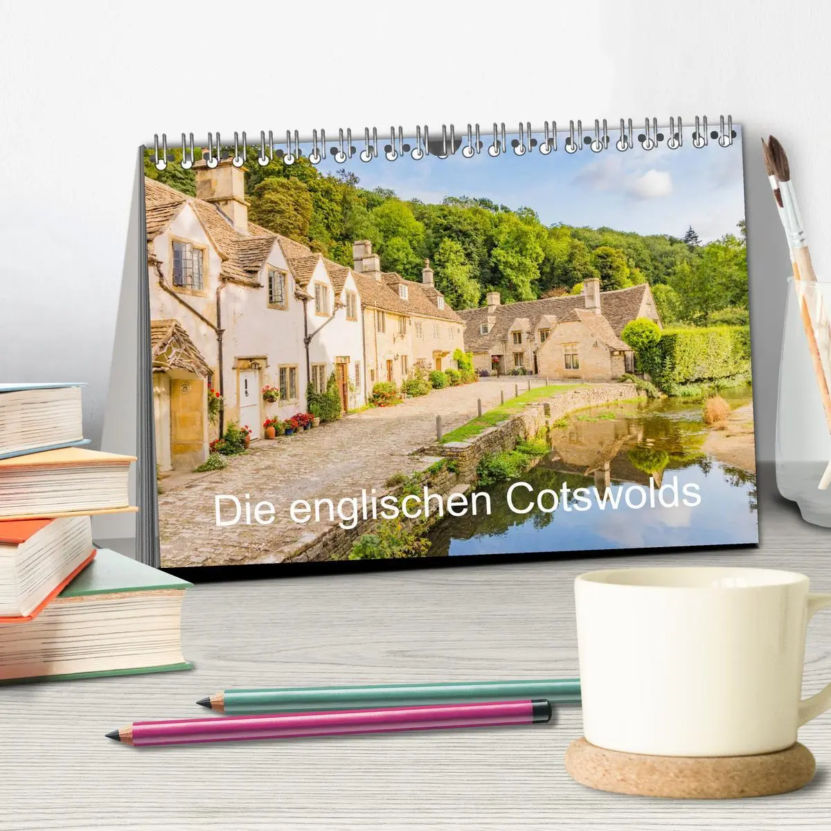 Bild: 9783457747834 | Die englischen Cotswolds (Tischkalender 2026 DIN A5 quer), CALVENDO...