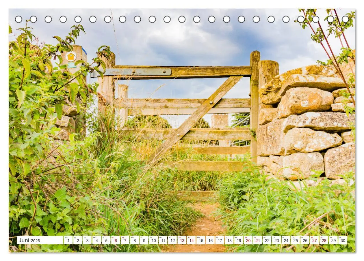 Bild: 9783457747834 | Die englischen Cotswolds (Tischkalender 2026 DIN A5 quer), CALVENDO...