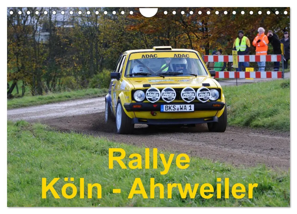 Cover: 9783516077834 | Rallye, Köln - Ahrweiler (Wandkalender 2026 DIN A4 quer), CALVENDO...