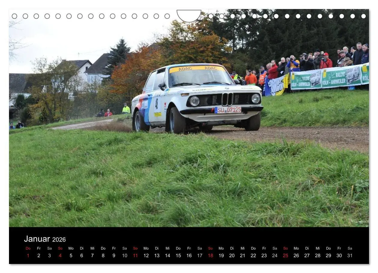 Bild: 9783516077834 | Rallye, Köln - Ahrweiler (Wandkalender 2026 DIN A4 quer), CALVENDO...