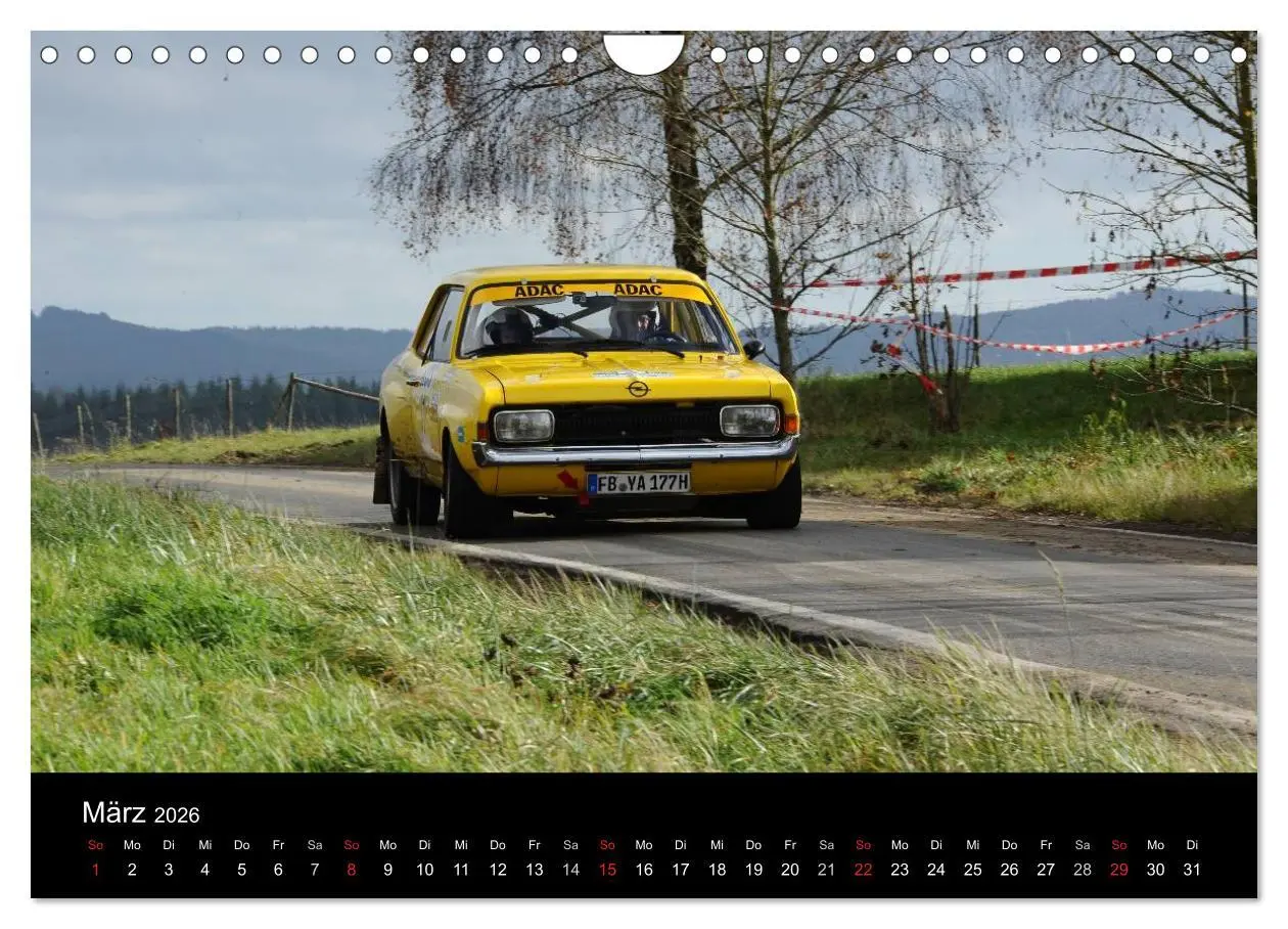 Bild: 9783516077834 | Rallye, Köln - Ahrweiler (Wandkalender 2026 DIN A4 quer), CALVENDO...