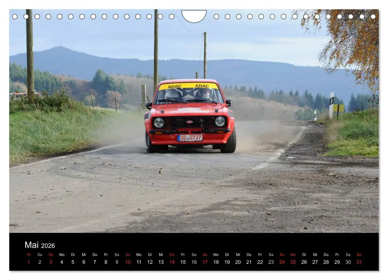 Bild: 9783516077834 | Rallye, Köln - Ahrweiler (Wandkalender 2026 DIN A4 quer), CALVENDO...